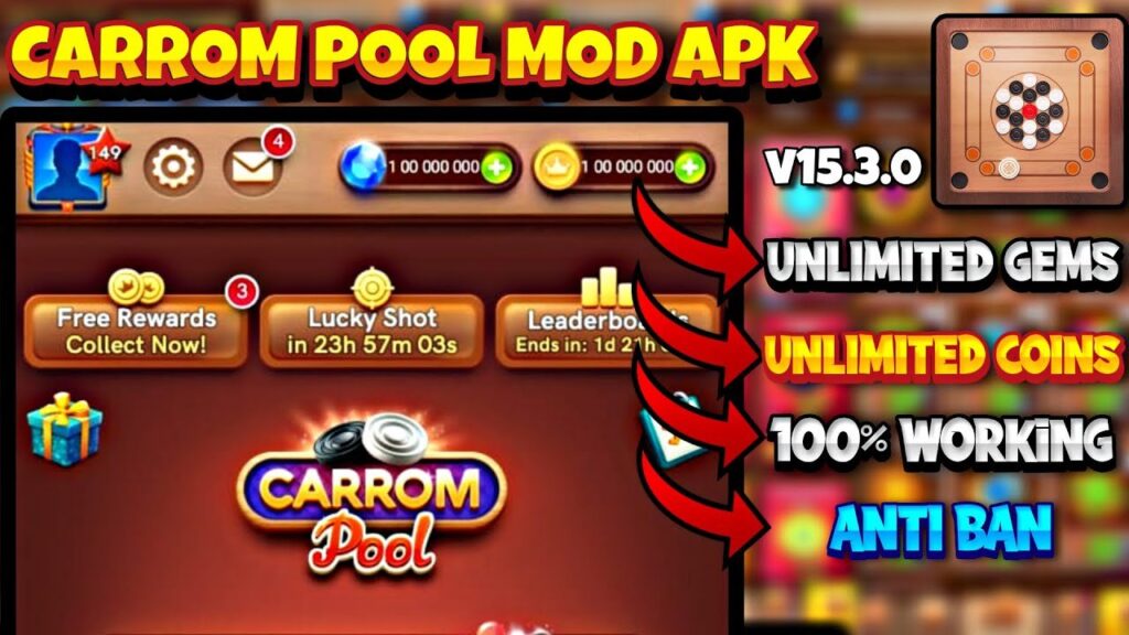 Carrom Pool Mod Apk Unlimited Coins And Gems Guide